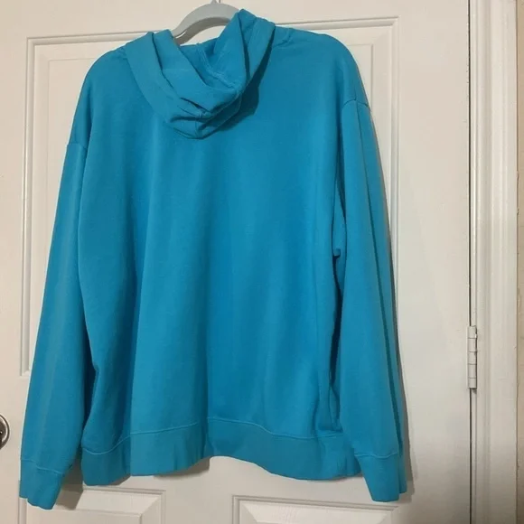 Nike Hoodie sweatshirt Aqua size 2XL - Picture 4 of 10
